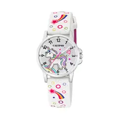CALYPSO - Reloj K5776/4 Plateado Infantil Junior Collection