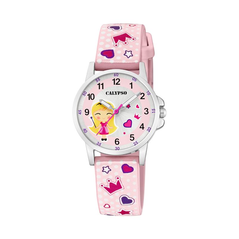 CALYPSO - Reloj K5776/2 Calypso Plateado Infantil Junior Collection