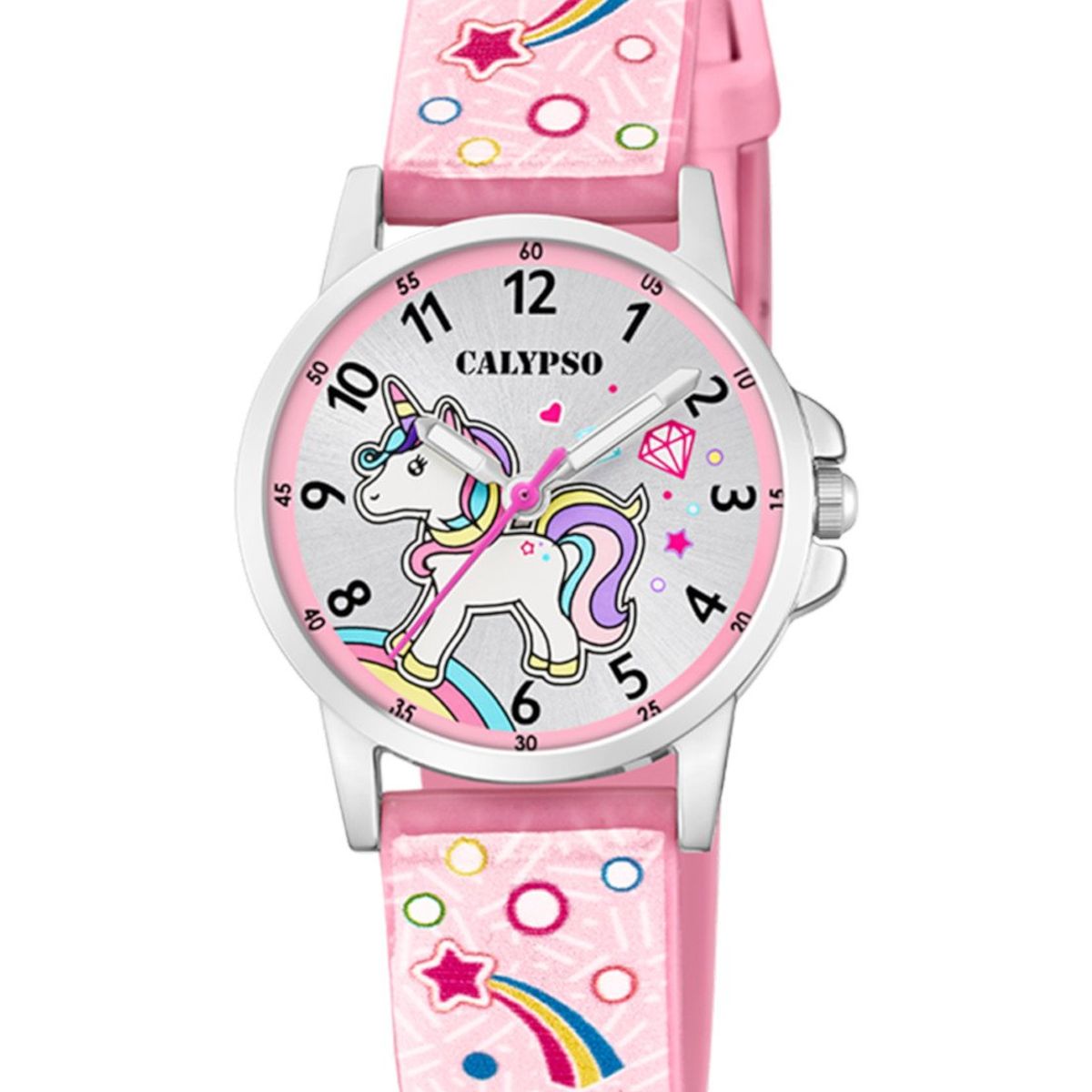 CALYPSO - Reloj K5776/5 Calypso Plateado Infantil Junior Collection