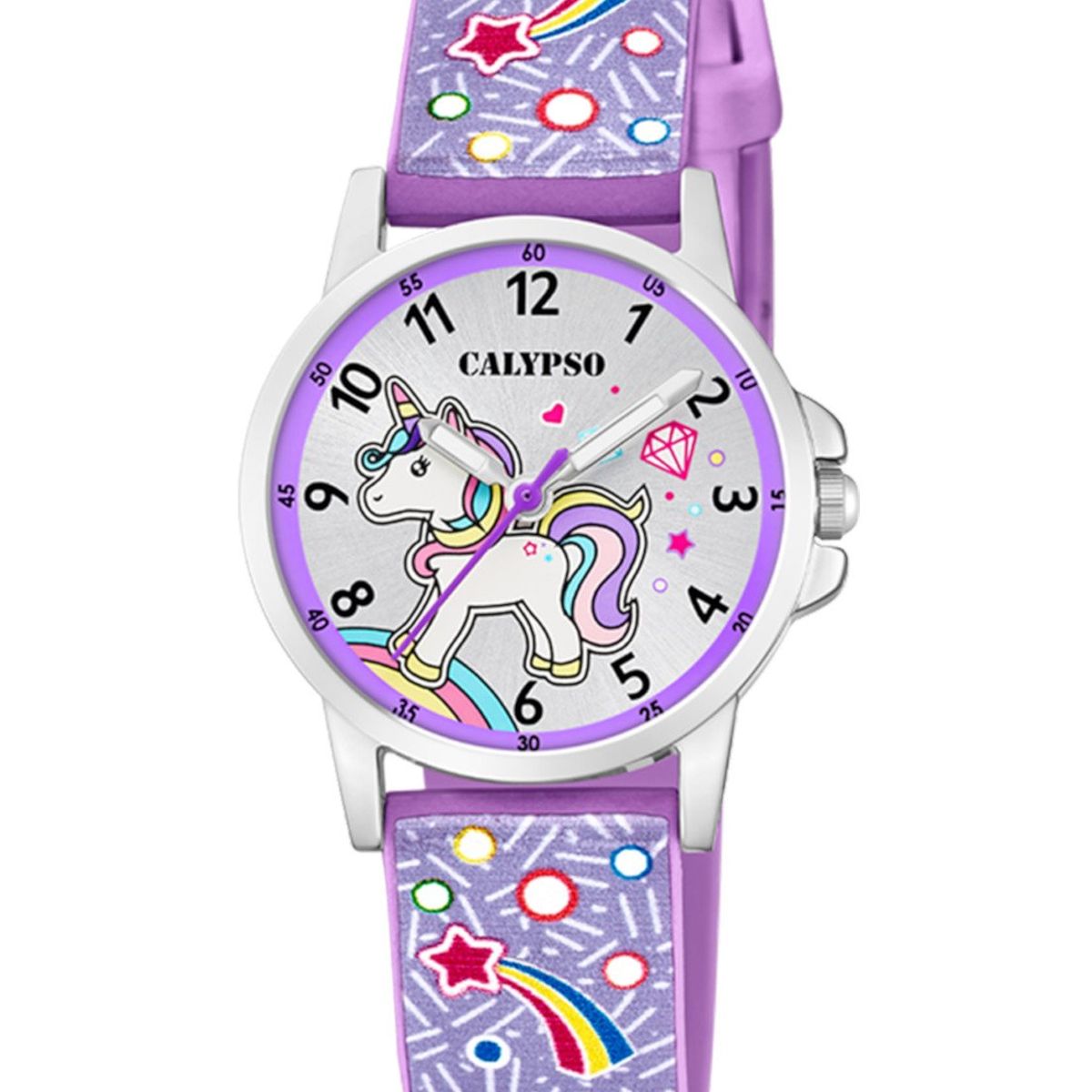 CALYPSO - Reloj K5776/6 Calypso Plateado Infantil Junior Collection