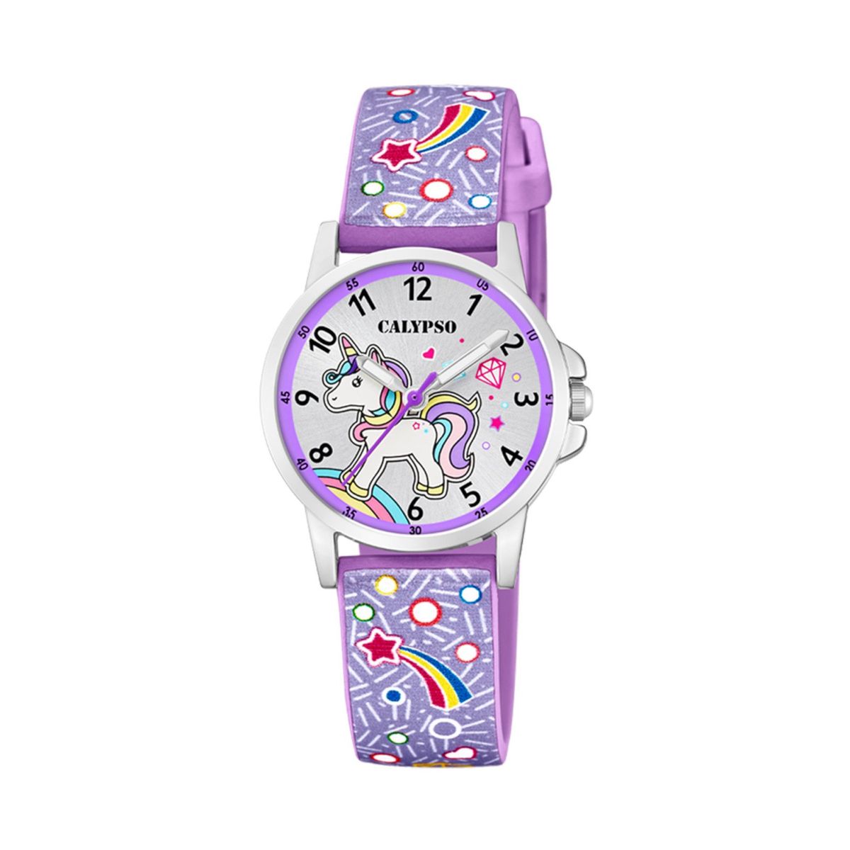 CALYPSO - Reloj K5776/6 Calypso Plateado Infantil Junior Collection