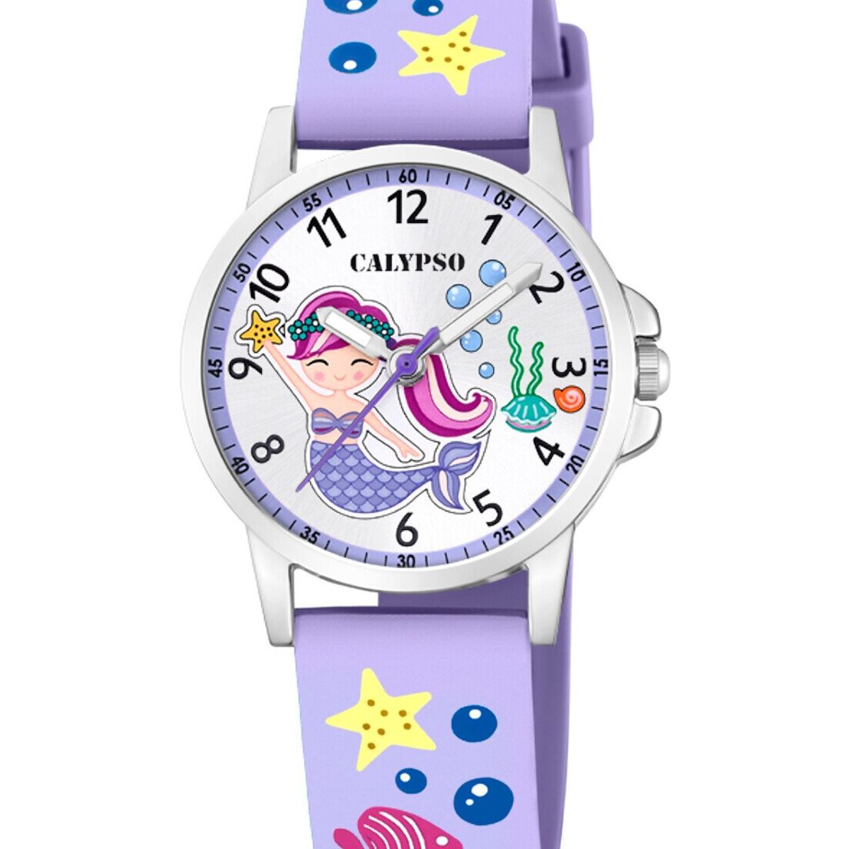 CALYPSO - Reloj K5782/2 Calypso Plateado Infantil Junior Collection