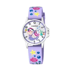CALYPSO - Reloj K5782/2 Plateado Infantil Junior Collection