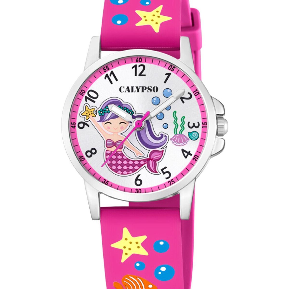 CALYPSO - Reloj K5782/3 Calypso Plateado Infantil Junior Collection