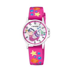 CALYPSO - Reloj K5782/3 Plateado Infantil Junior Collection