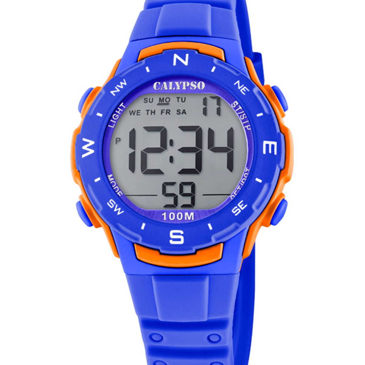 CALYPSO - Reloj K5801/3 Calypso Azul Infantil Digital Crush