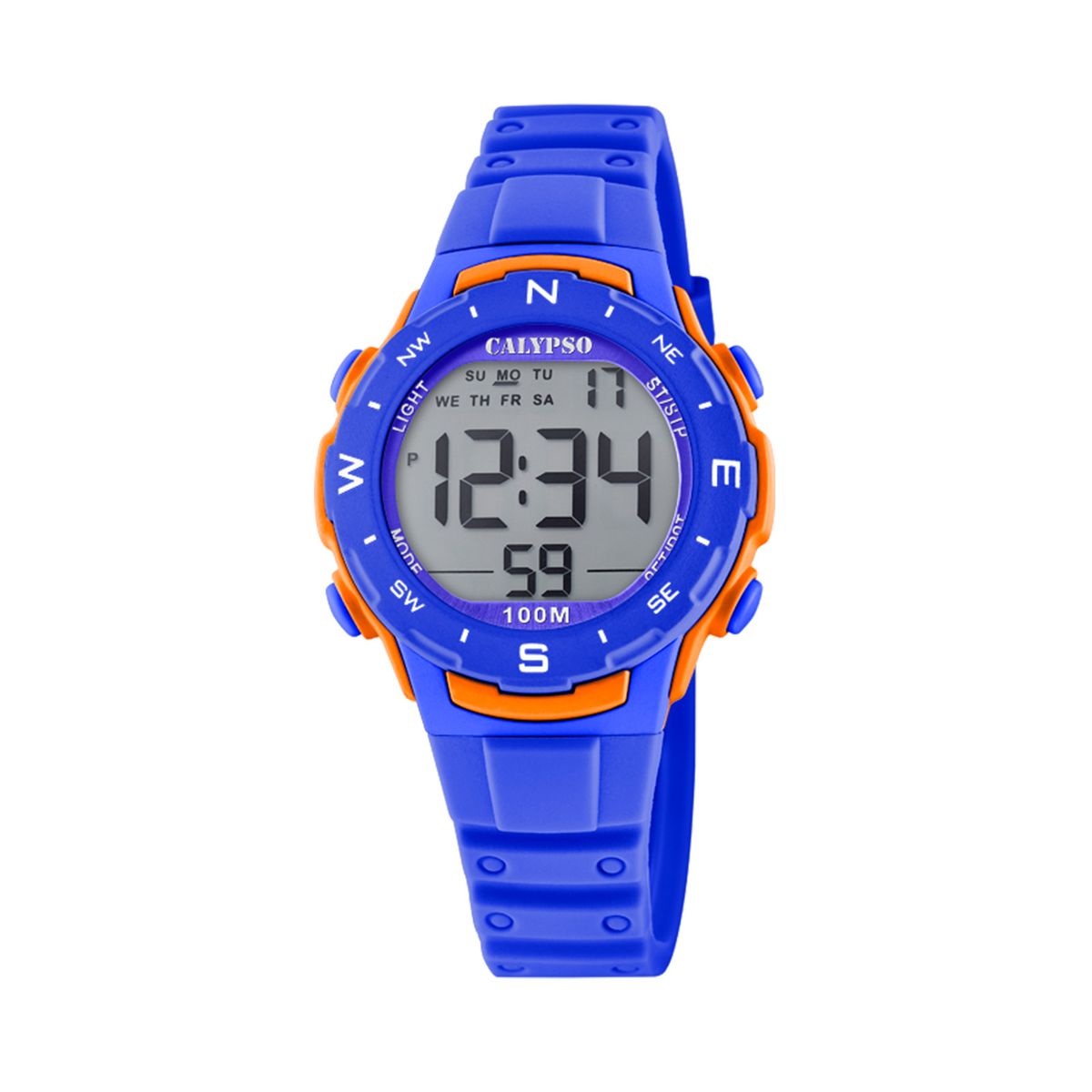 CALYPSO - Reloj K5801/3 Calypso Azul Infantil Digital Crush