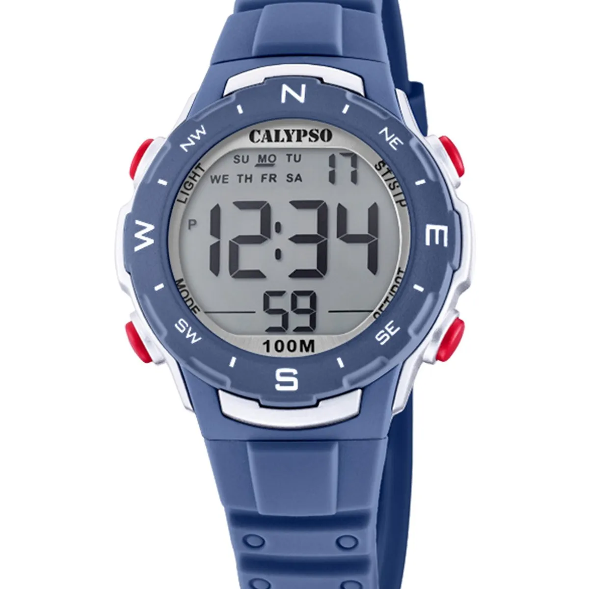 CALYPSO - Reloj K5801/5 Calypso Azul Infantil Digital Crush