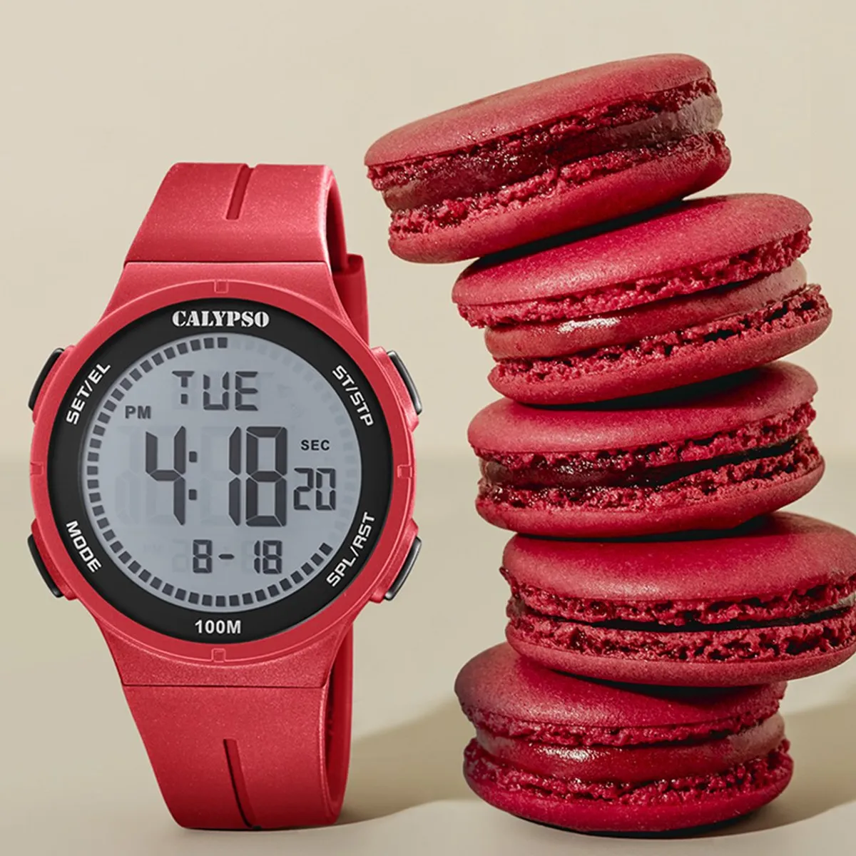 CALYPSO - Reloj K5803/1 Calypso Plateado Hombre Color Run