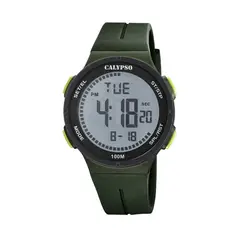CALYPSO - Reloj K5803/2 Verde Hombre Color Run