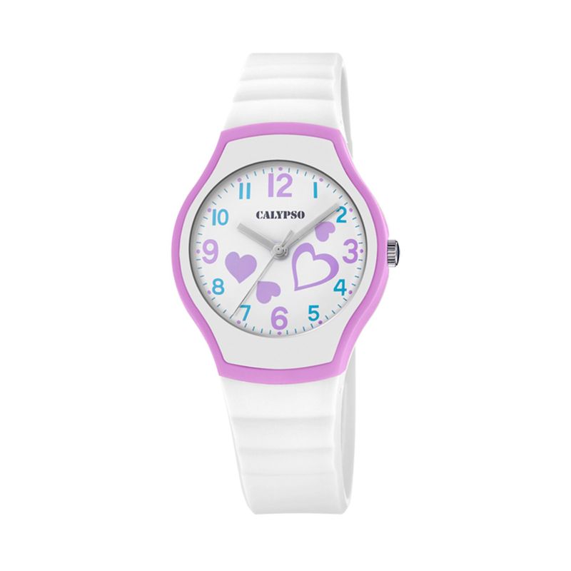 CALYPSO - Reloj K5806/1 Calypso Blanco Infantil Junior Collection