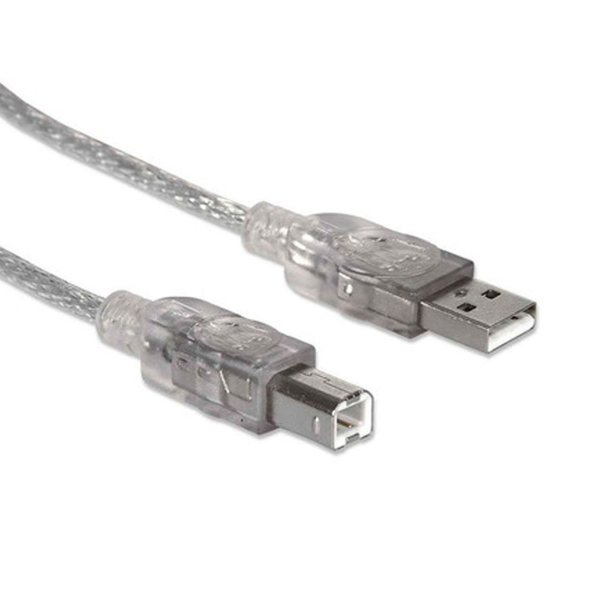 MANHATTAN - Cable Para Impresoras Usb 2.0 A Macho/ B Macho 480 Mbps 3mt