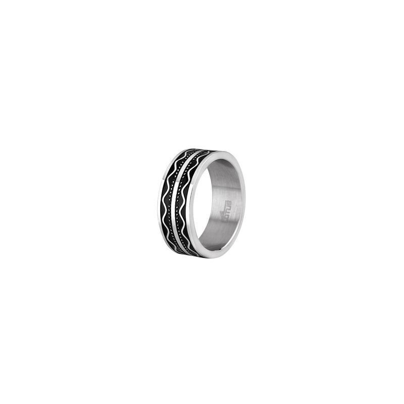 LOTUS STYLE - Anillo LS1421-3/126 para Hombre de Acero Inoxidable