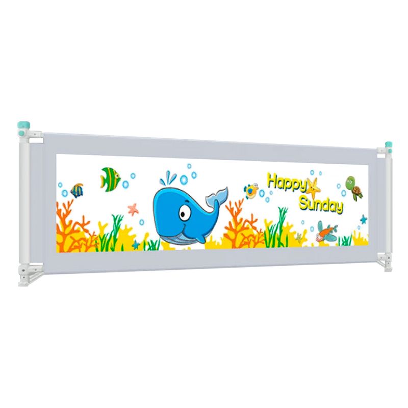 GENERICO - Baranda de Cama Seguridad Para Bebe Plegable 150 cm