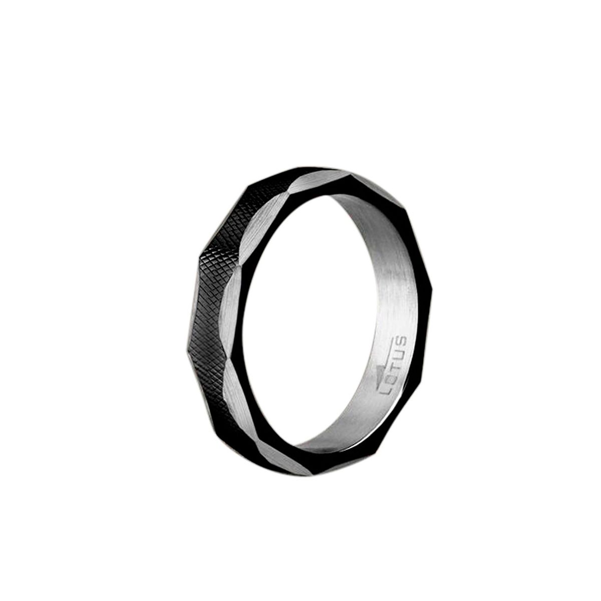 LOTUS STYLE - Anillo LS1484-3/120 para Hombre de Acero Inoxidable