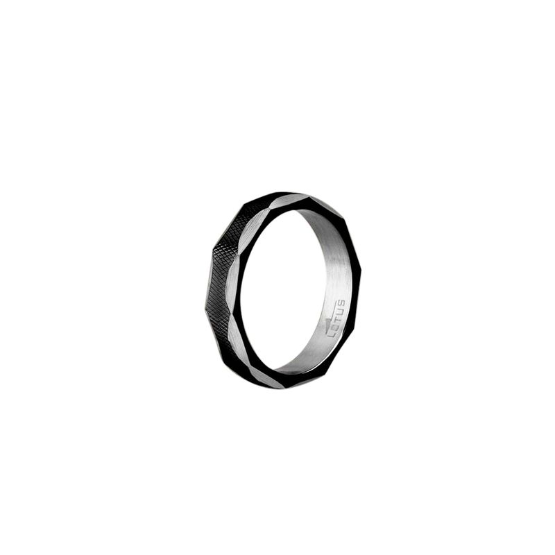 LOTUS STYLE - Anillo LS1484-3/120 para Hombre de Acero Inoxidable