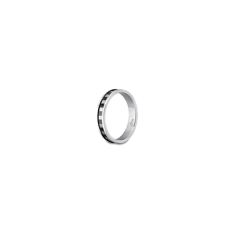 LOTUS STYLE - Anillo LS1488-3/126 para Hombre de Acero Inoxidable.