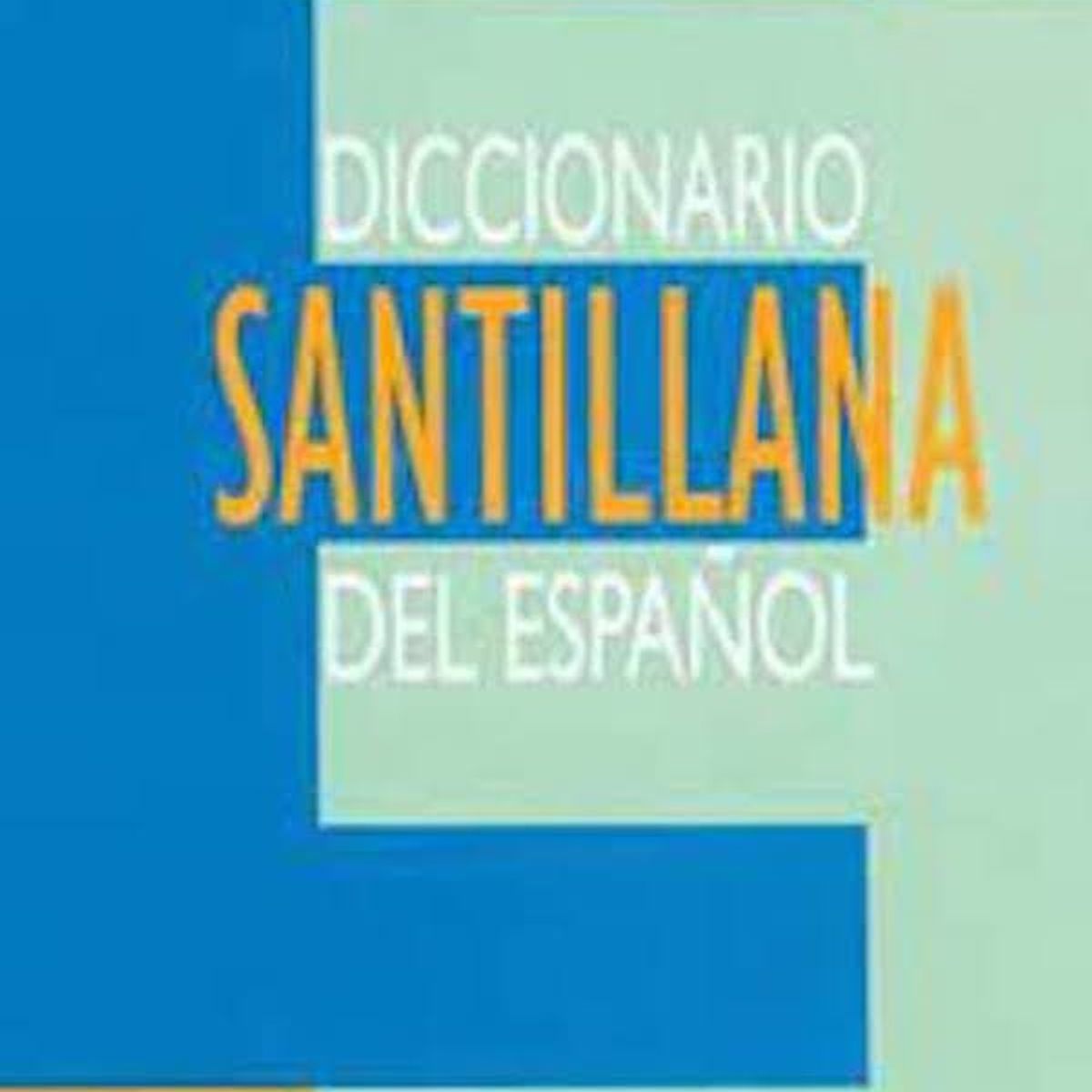 TOP10BOOKS - Libro Diccionario Santillana Del Espanol -637-