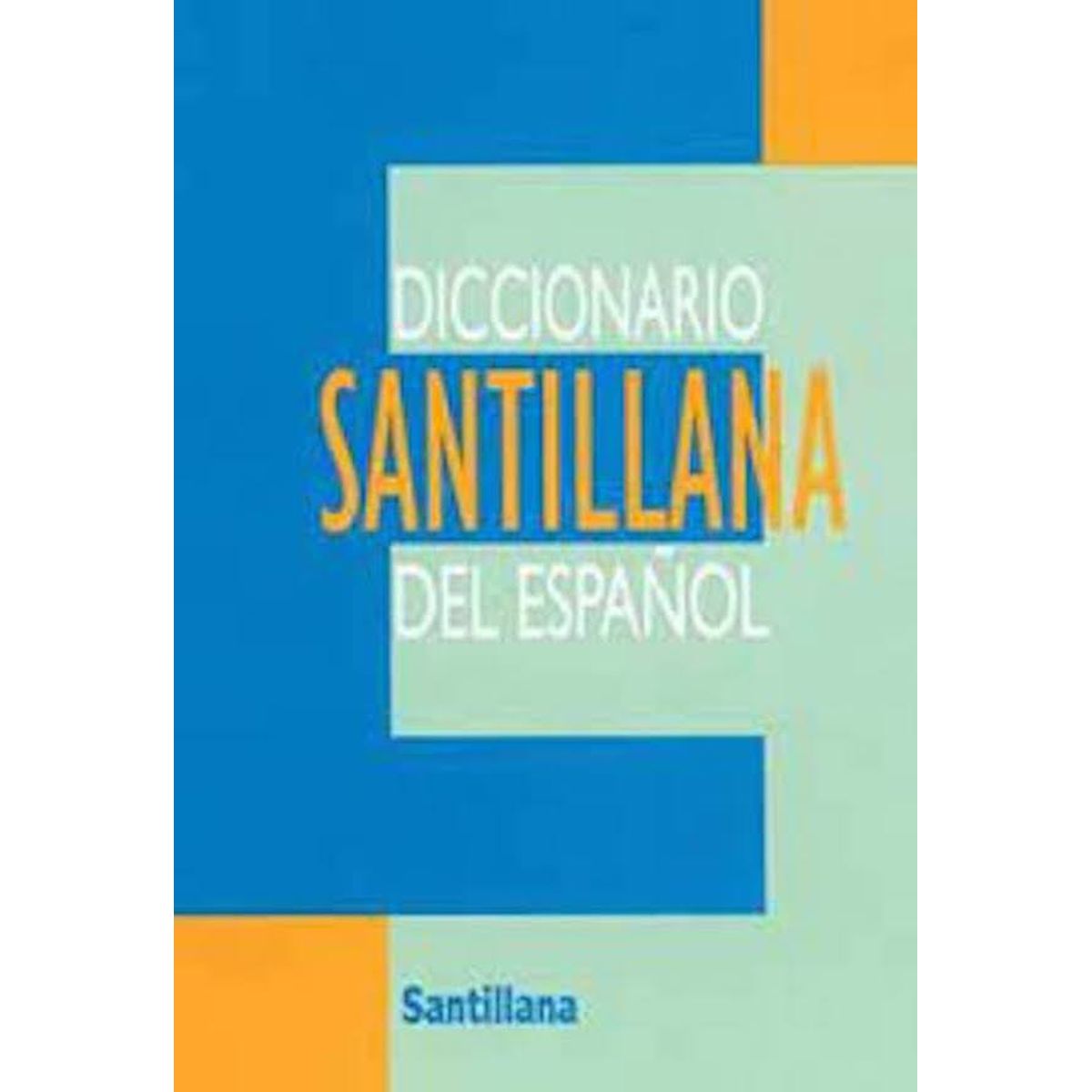 TOP10BOOKS - Libro Diccionario Santillana Del Espanol -637-
