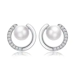 VANITE - Aros Mujer Plata Italiana Circle
