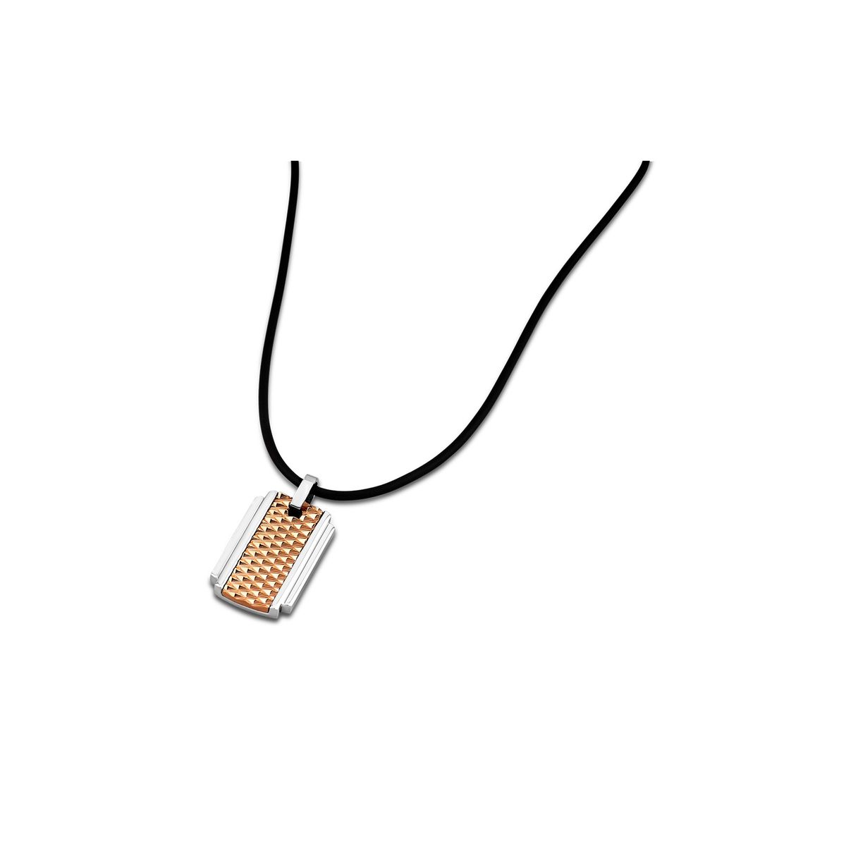 LOTUS STYLE - Collar LS1515-1/3 para Hombre de Acero inoxidable