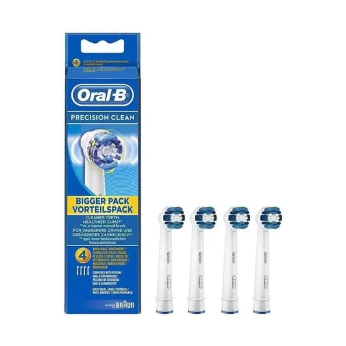 ORAL B - Repuestos De Cepillo Eléctrico Oral-B precisión clean 4 ud.