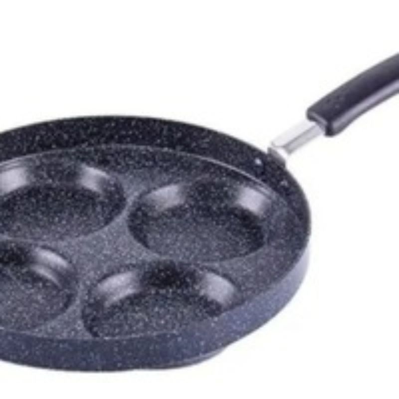 GENERICO - Sartén De Huevo De 4 Tazas Olla De Huevo Redondo 25cm