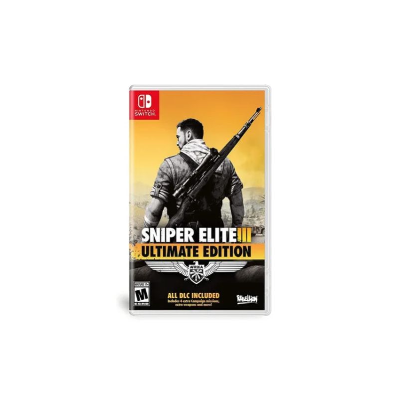 NINTENDO - Sniper Elite 3 Ultlmate Edition All DLC - Switch Físico - Sniper