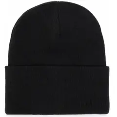 GENERICO - GORRO DE LANA NEGRO SIN FORRO POLAR