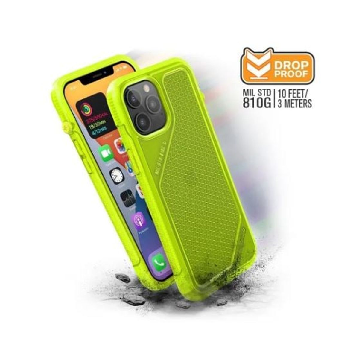 CATALYST - Carcasa Catalyst Vibe Para iPhone 12 Pro Max / Antigolpe - Neón