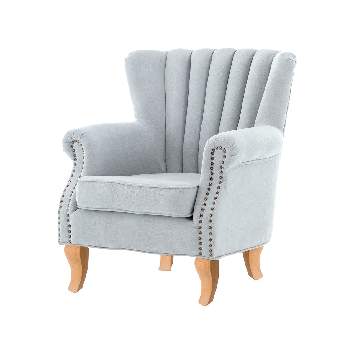 NOVAHUS - Poltrona de Lino Gris