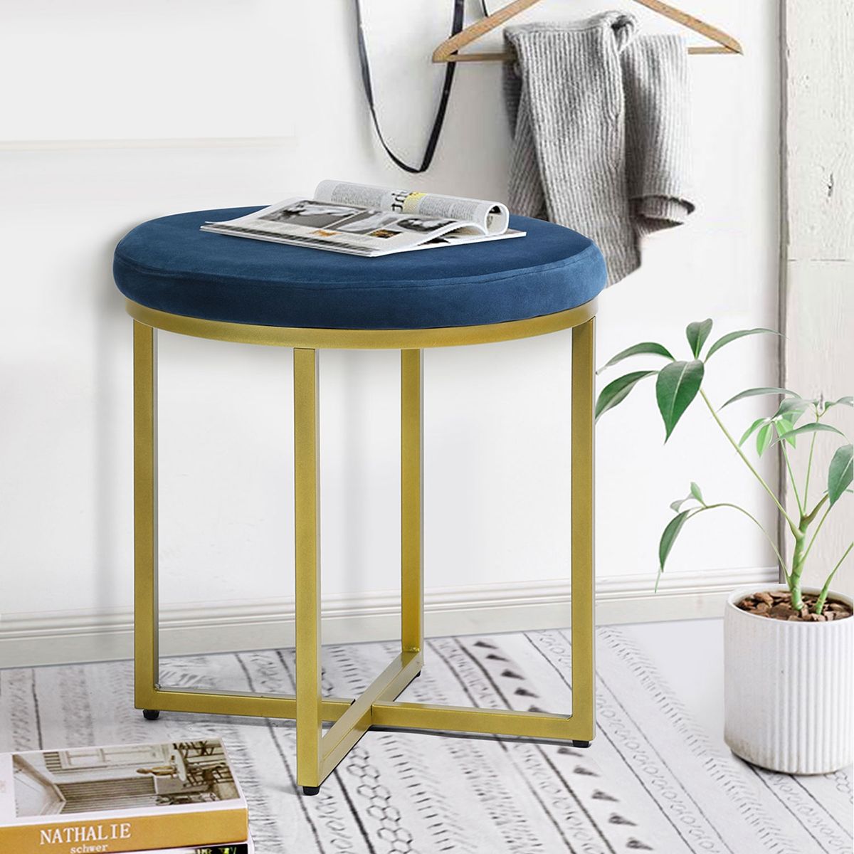 NOVAHUS - OTTOMAN DAISY NOVAHUS AZUL