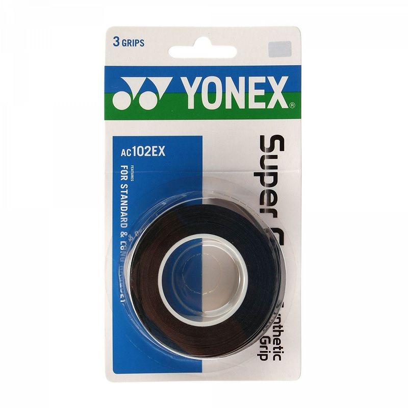 YONEX - OVERGRIP YONEX SUPER GRAP NEGRO X3
