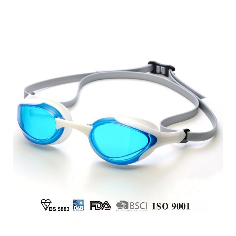 SAEKO - LENTE NATACION SAEKO S58 JET BLANCO/AZUL