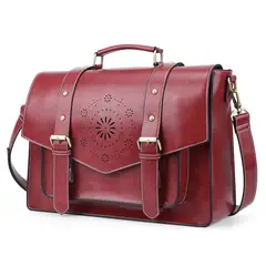 ECOSUSI - MALETÍN & MOCHILA CLASSIC PARA LAPTOP 15.6" - BURDEO