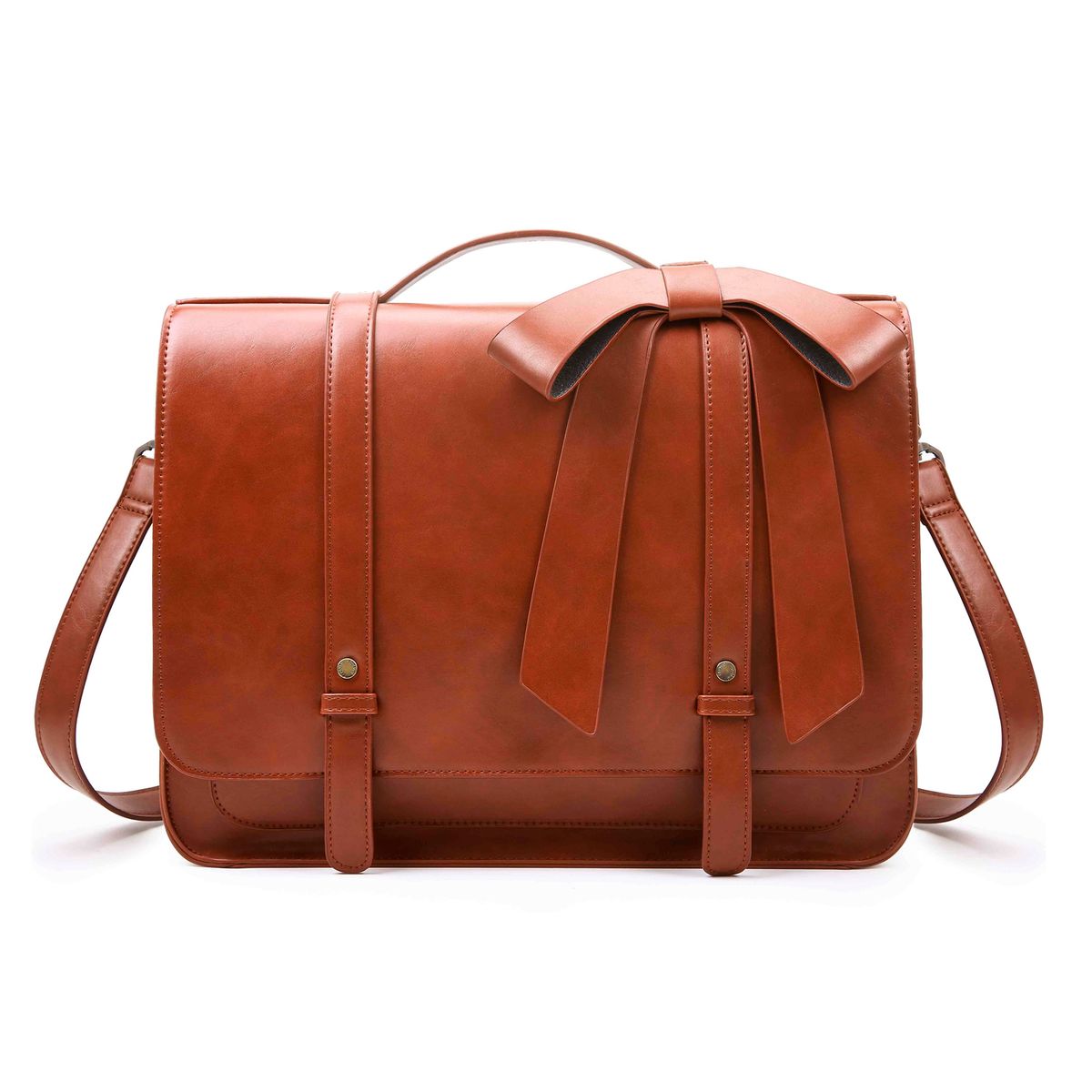 ECOSUSI - ECOSUSI MALETÍN LOVE VINTAGE PARA LAPTOP 156 - CAMEL