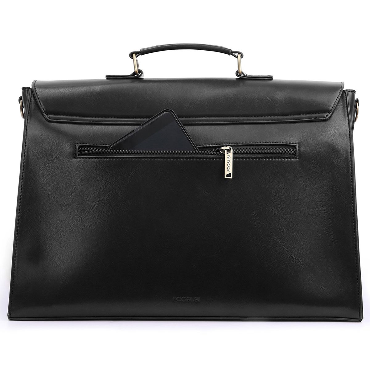 ECOSUSI - ECOSUSI MALETÍN BOW PARA LAPTOP 14" - NEGRO