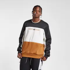GANGSTER - Poleron Sweatshirt Blocks Negro