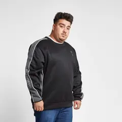 GANGSTER - Plus Poleron Sweatshirt Side Negro