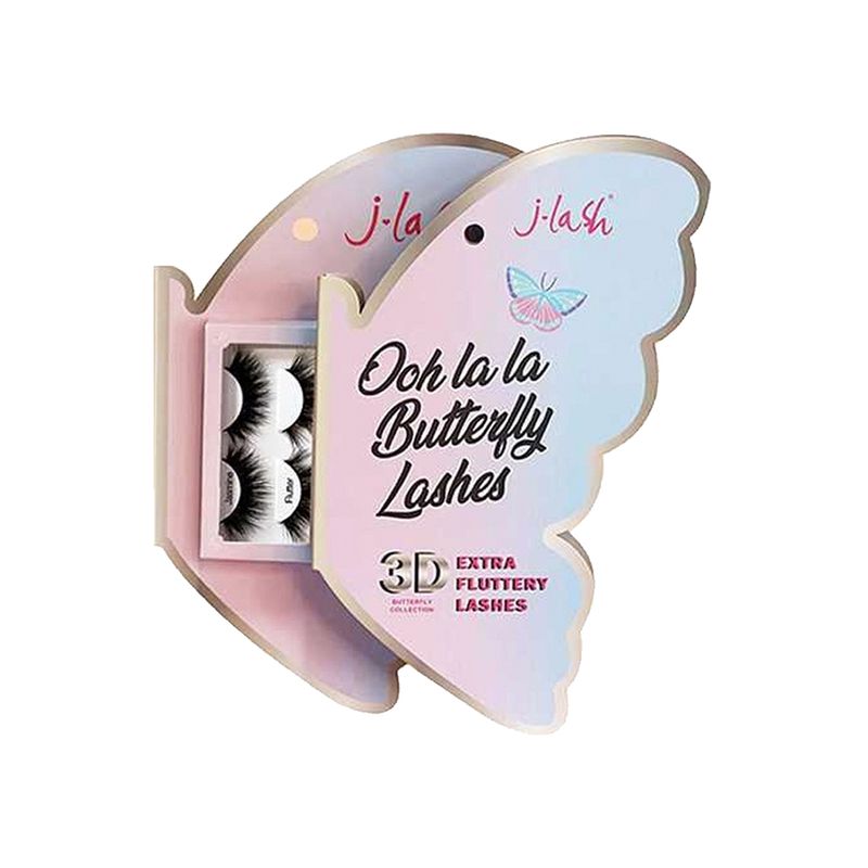 GENERICO - Set de Pestañas Ooh La La Butterfly Lashes 3D J-Lash