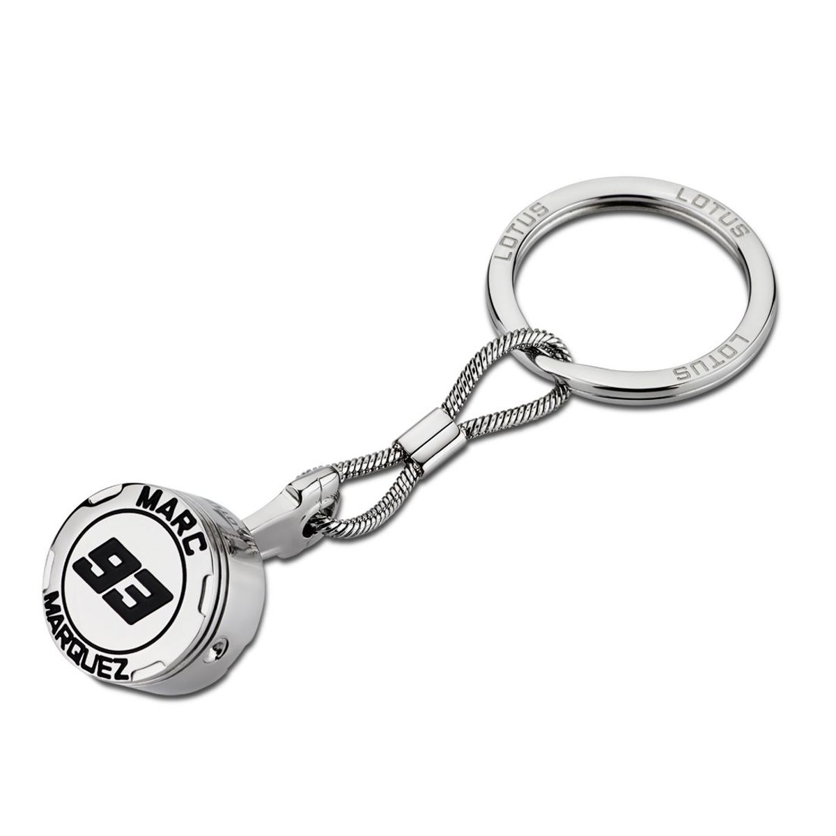 LOTUS STYLE - Llavero LS1758-7/2 para Hombre de Acero inoxidable