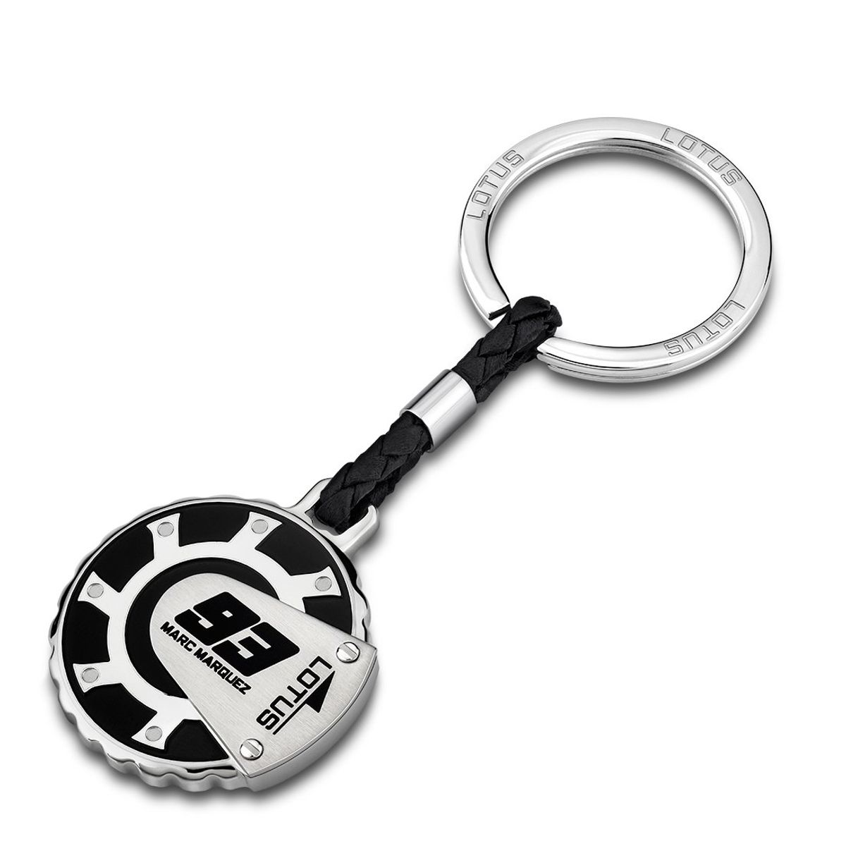 LOTUS STYLE - Llavero LS1760-7/2 para Hombre de Acero inoxidable