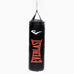 EVERLAST - Saco de Boxeo Nevatear Negro/Rojo 100 CM