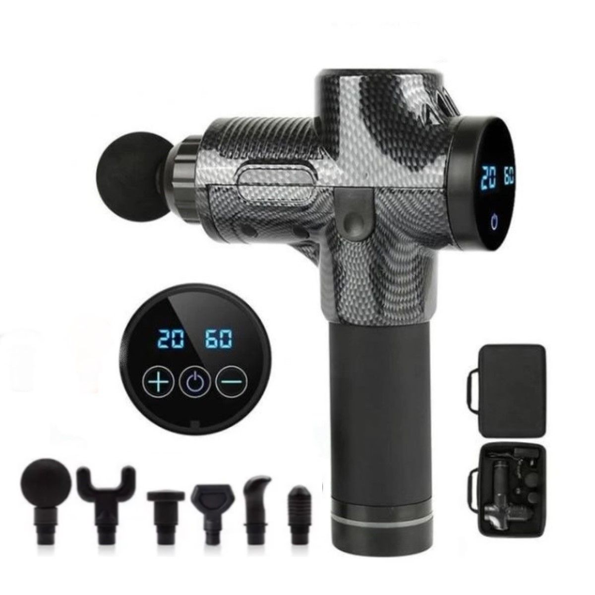 CHILE TENDENCIA - Pistola De Masajes Profesional Masajeador Muscular Kine Spa