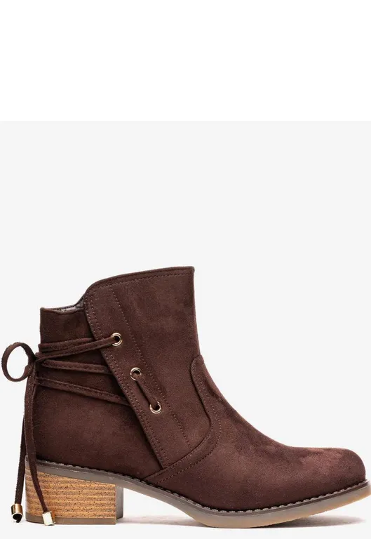 Botin Mujer Cafe Moro Quili Cafe 35