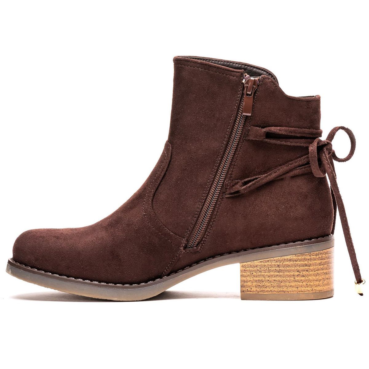 THUNDER BLUE - Botín Mujer Café Moro Quili Thunder Blue