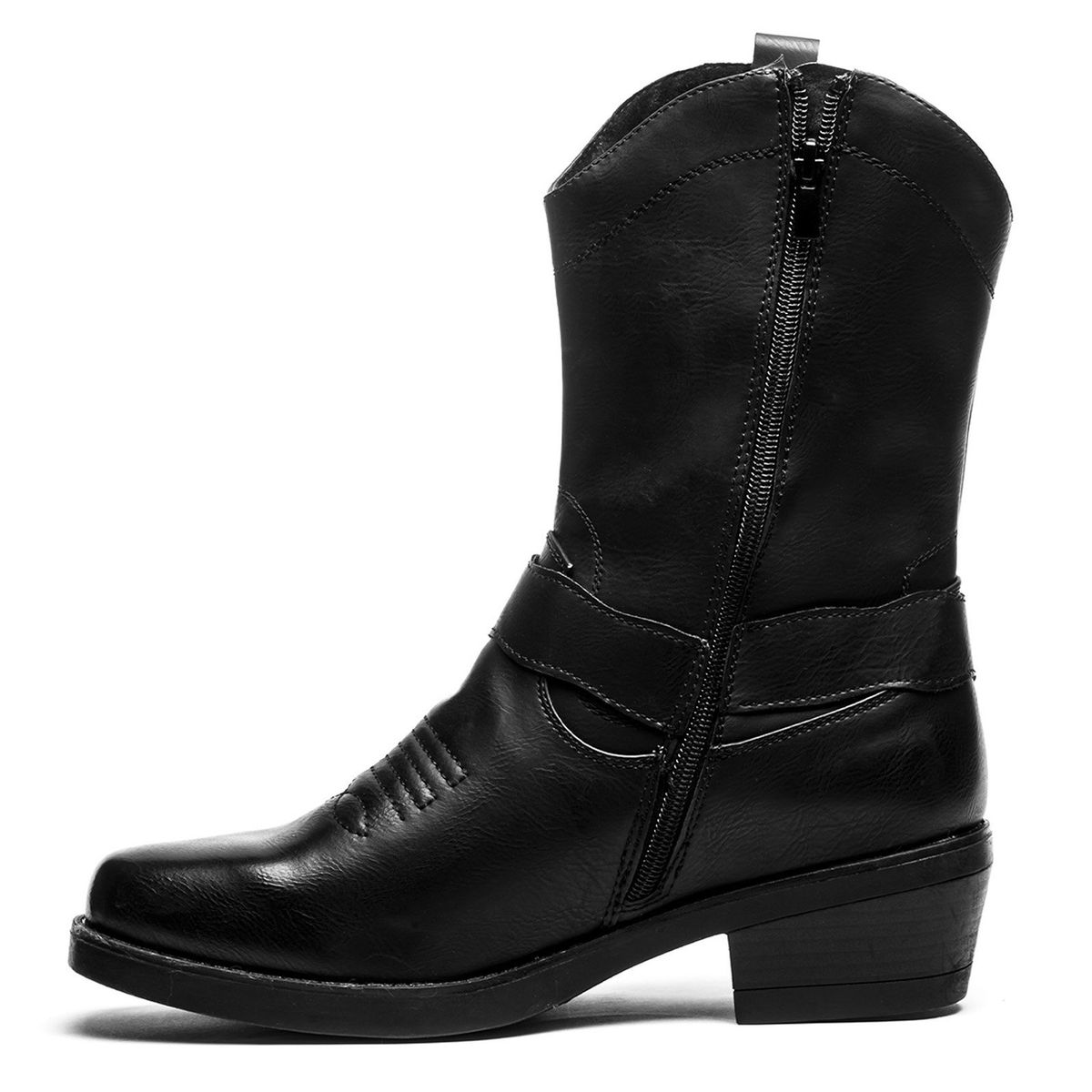 THUNDER BLUE - Bota Hombre Negro Brignar Thunder Blue