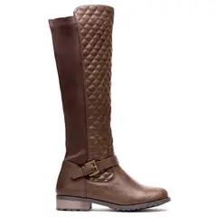 THUNDER BLUE - Bota Mujer Café Moro Montador