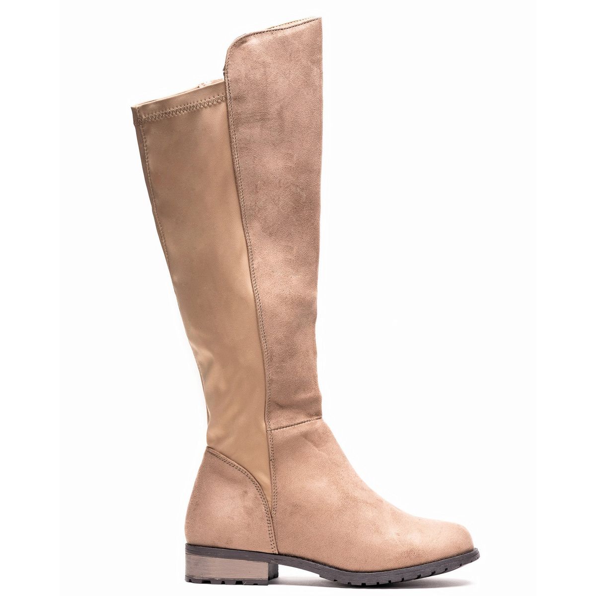 THUNDER BLUE - Bota Mujer Caqui Long Thunder Blue