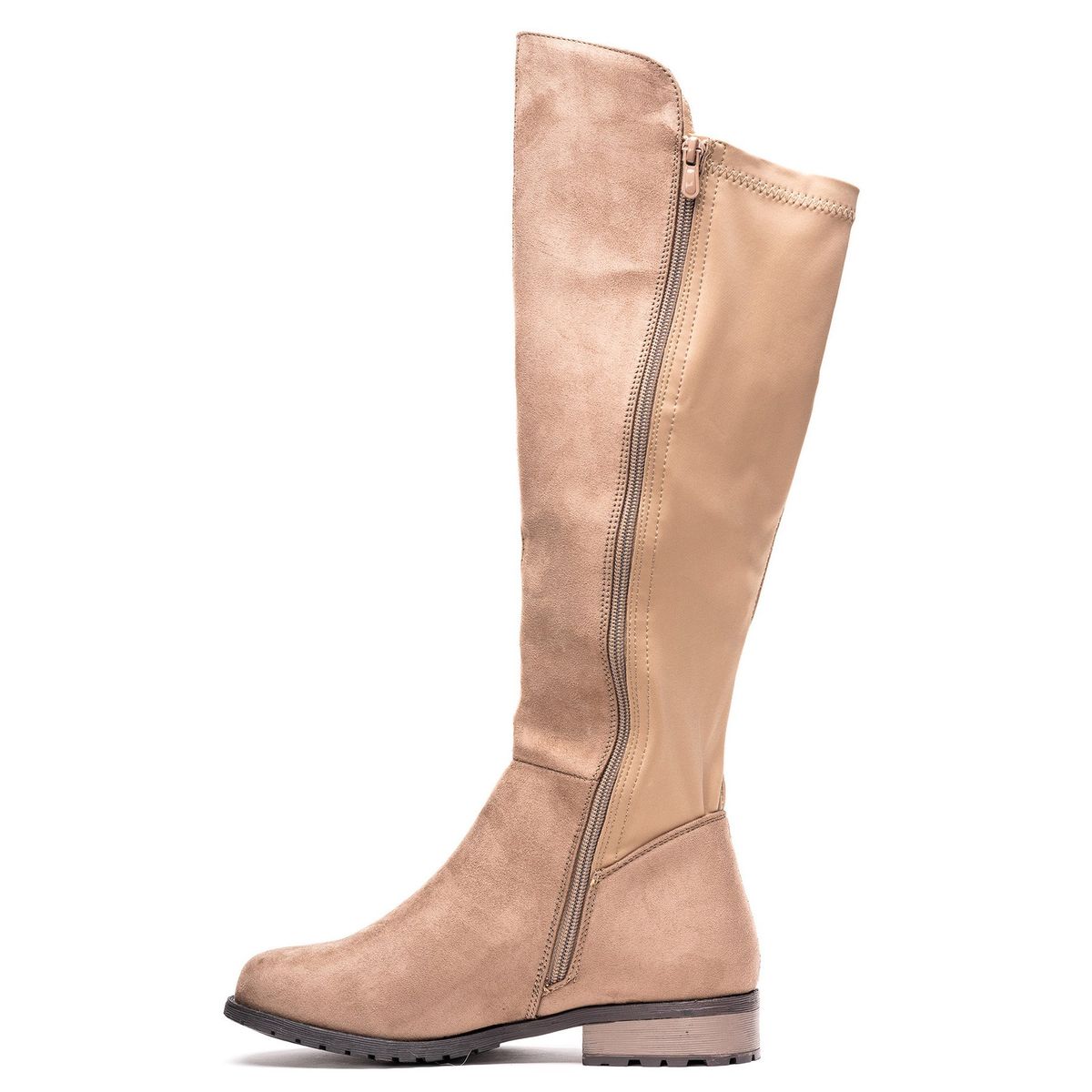 THUNDER BLUE - Bota Mujer Caqui Long Thunder Blue